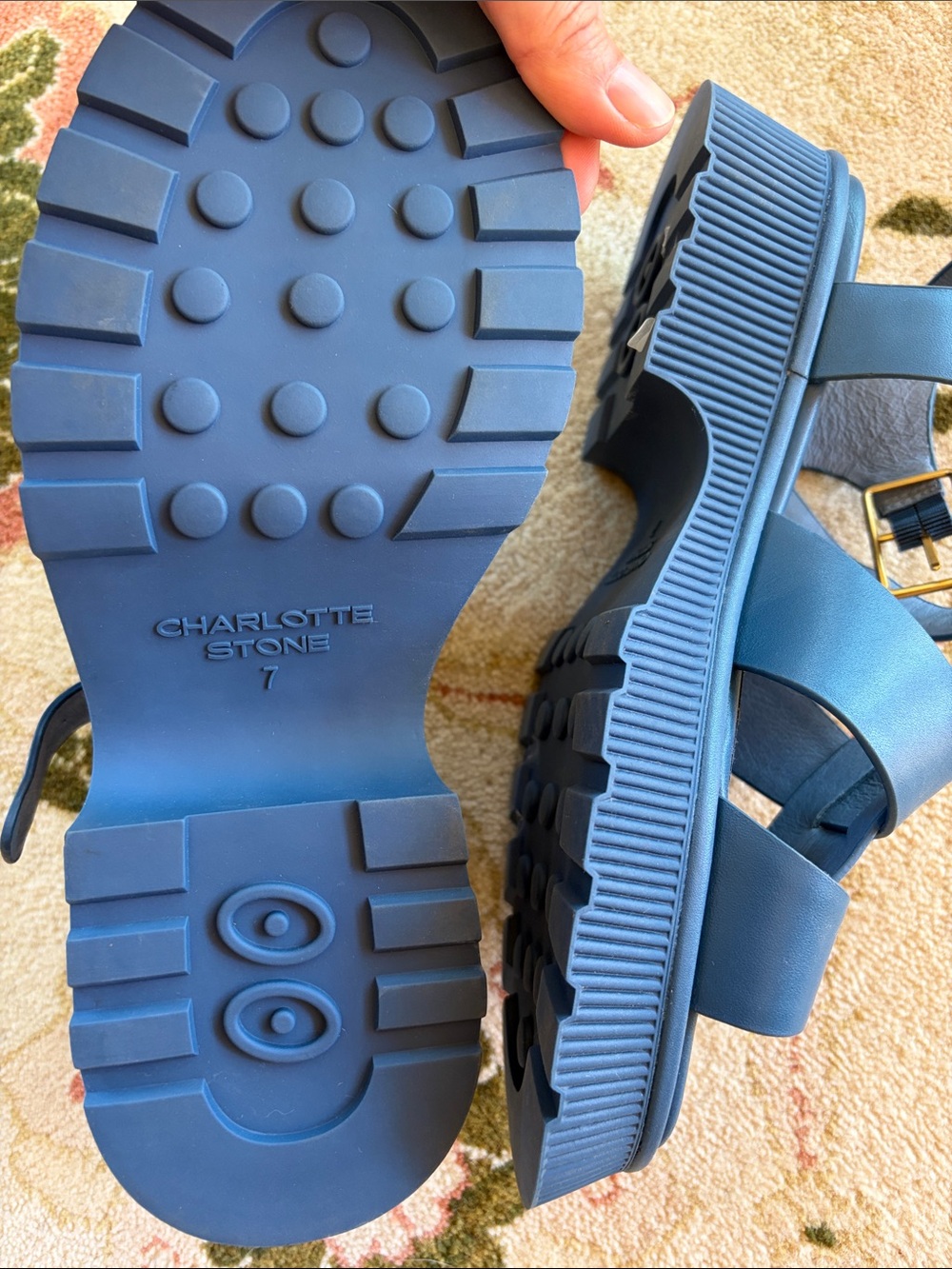NWOB Charlotte Stone Henny Sandals - Picture 3 of 4